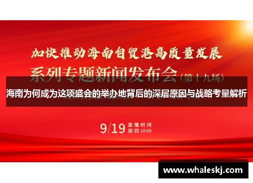 海南为何成为这项盛会的举办地背后的深层原因与战略考量解析